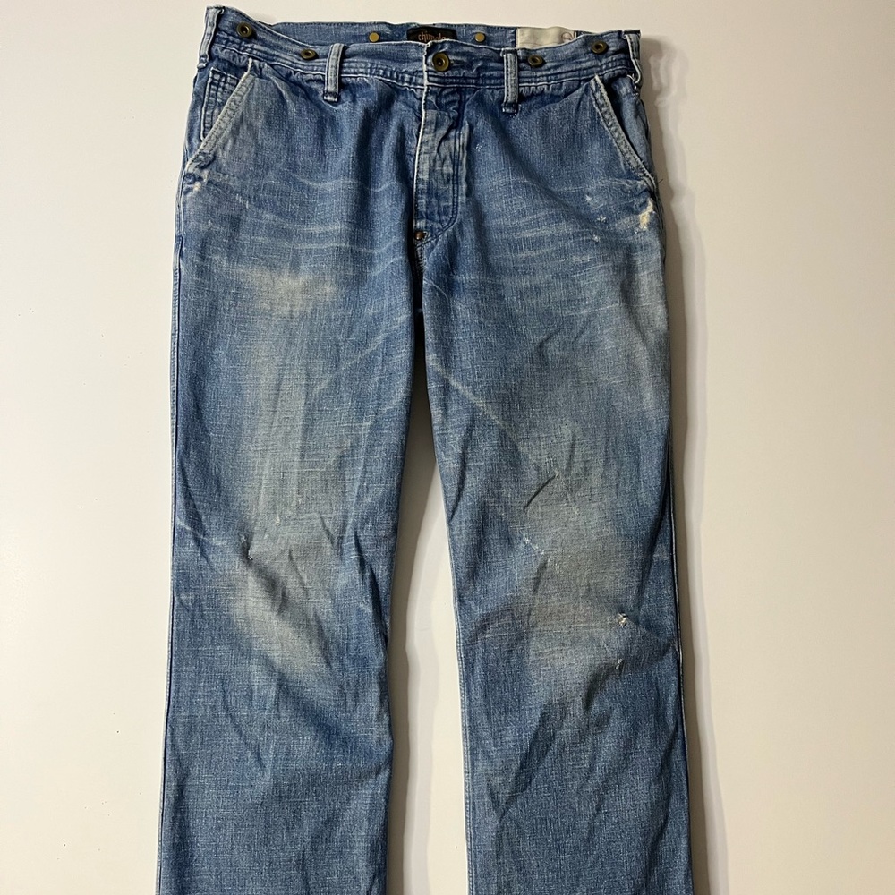 Chimala Distressed Baggy Jean